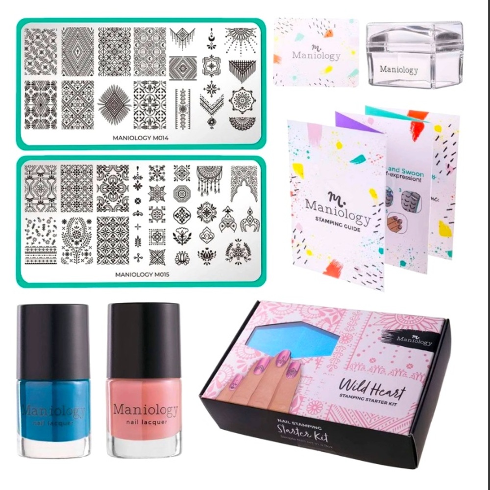 NWT Maniology Nail Stamping Kit